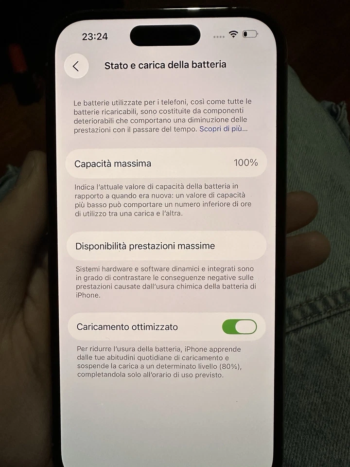  iphone 14 pro 256gb ORO - Batteria 100% - COME NUOVO - Nessun graffio  - Immagine 4 di 4