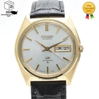 Vintage [ Exc+4 ] SEIKO LM 5606-7000 Lordmatic White Dial Gold Men's Watch JAPAN