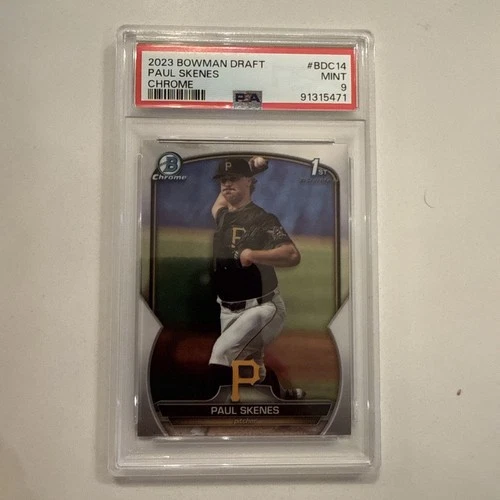 2023 Bowman Draft Paul Skenes Chrome PSA 9