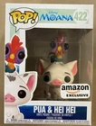Funko Pop 422 Disney Moana Pua & Hei Hei Amazon Exclusive Vinyl Figure *New