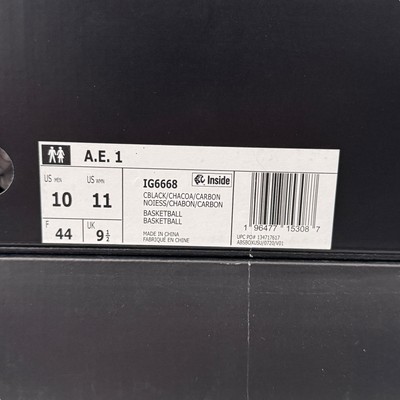バール IG6668] Mens Adidas A.E. 1 Black Carbon Mens Size 10 | eBay