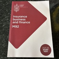 M92 - Insurance Business and Finance - 2025/2...