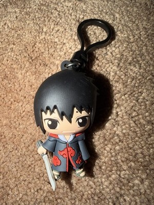 Monogram Naruto Shippuden 3D Figural Bag Clip Series 4 Sasuke Uchiha Minifigure