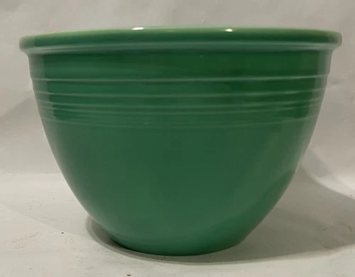Vintage Fiestaware Green #4 Nested Mixing Bowl Fiesta