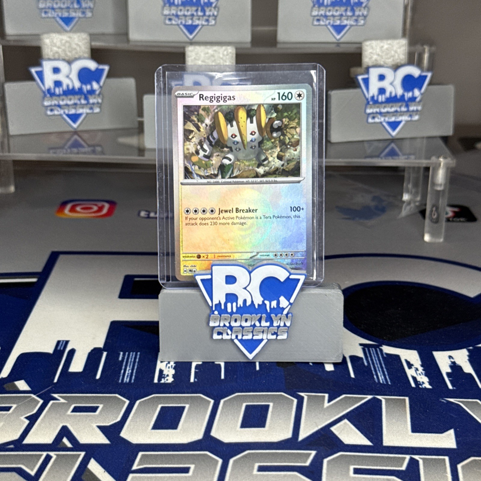 Regigigas PRE 086/131 Prismatic Evolutions Poke Ball Holo Card Pokémon TCG NM