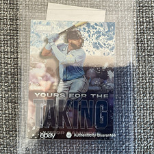 Topps 2025 Stadium Club Yours for the Taking Junior Caminero Rays YK-15