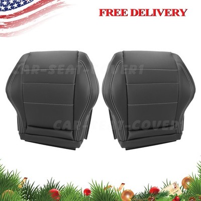 2012 2013 2014-15 Fits Mercedes Benz C250 C350 Front Bottom Leather Covers Black