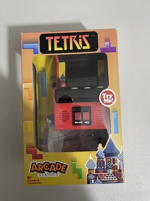 Tetris Full Color Arcade Classics Official Basic Fun 2024 16424YS Red   New-O/B