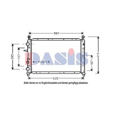 Radiateur Fiat TEMPRA