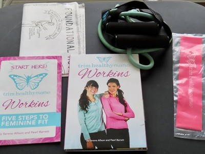 Trim Healthy Mama THM Exercise Workins Fitness Fullbody Workout with 9 DVD's