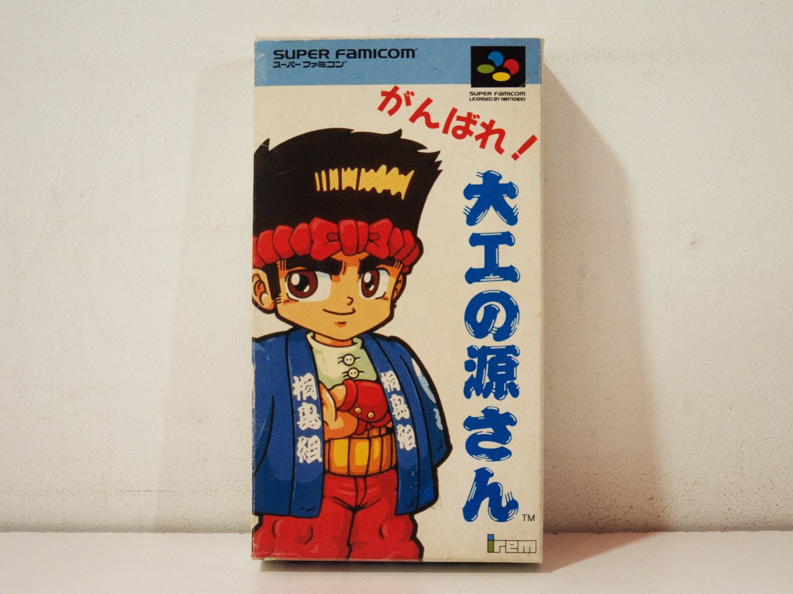 Ganbare! Daiku no GenSan Hammerin' Harry Nintendo Super Famicom SFC NTSC Japan