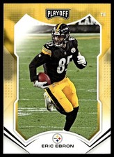 2021 Panini Playoff Eric Ebron Pittsburgh Steelers #49