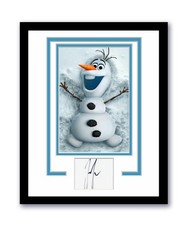 Frozen Olaf Josh Gad Autographed Signed 11x14 Framed Photo ACOA