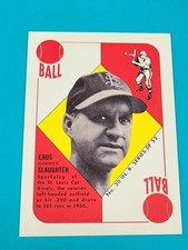 1997 Topps Stars Rookie Reprints #14 Enos Slaughter Card Buy 10+ 50% Off j. rookie card picture