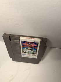 Vintage Monopoly Nintendo NES Video Game 1991 Parker Brothers Tested
