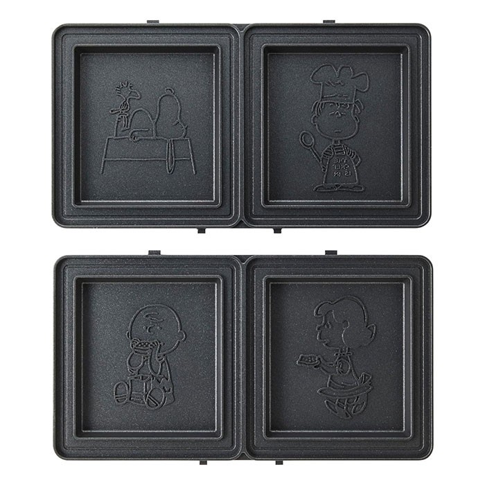 【新品】BRUNO Hot Sand Maker Double PEANUTS BRUNO PEANUTS Grill Sand Maker Double Optional Hot Sandwich Plate