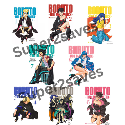 Boruto: Two Blue Vortex Manga LOOSE/FULL SET Vol 1-8 English