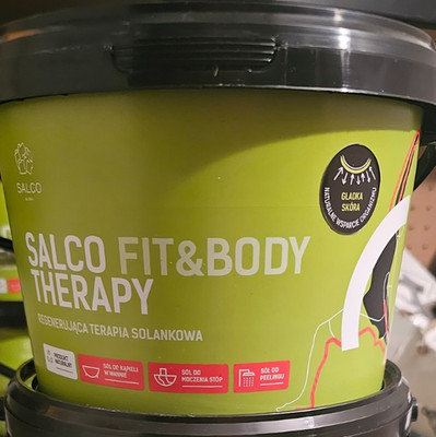Salco Therapy Fit&Body Aktivschaum   3 kg. Ein regenerierendes Solebad G/H