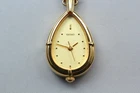 Vintage [N MINT] SEIKO 1F21-5A10 Pendant Gold Women's Ladies Watch from JAPAN