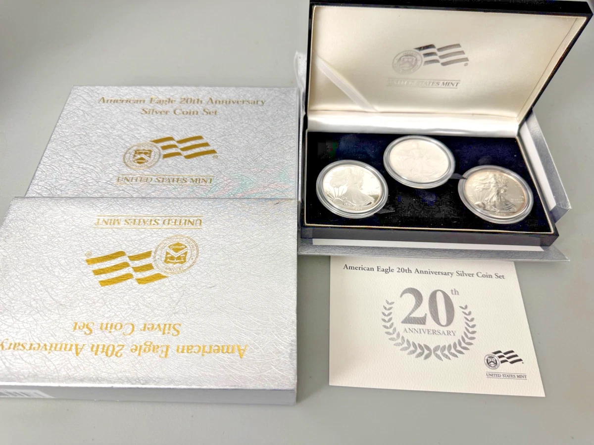2006 Silver Eagle 3 Coin Set for sale | eBay