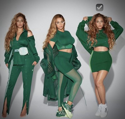 Adidas X Ivy Park Dark Green Cut Out Hooded Dress Beyoncé Women s Size Small