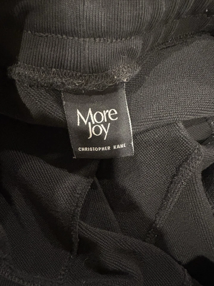 Pantalones deportivos Christopher Kane More Joy negros para hombre talla L Foto 4 de 4