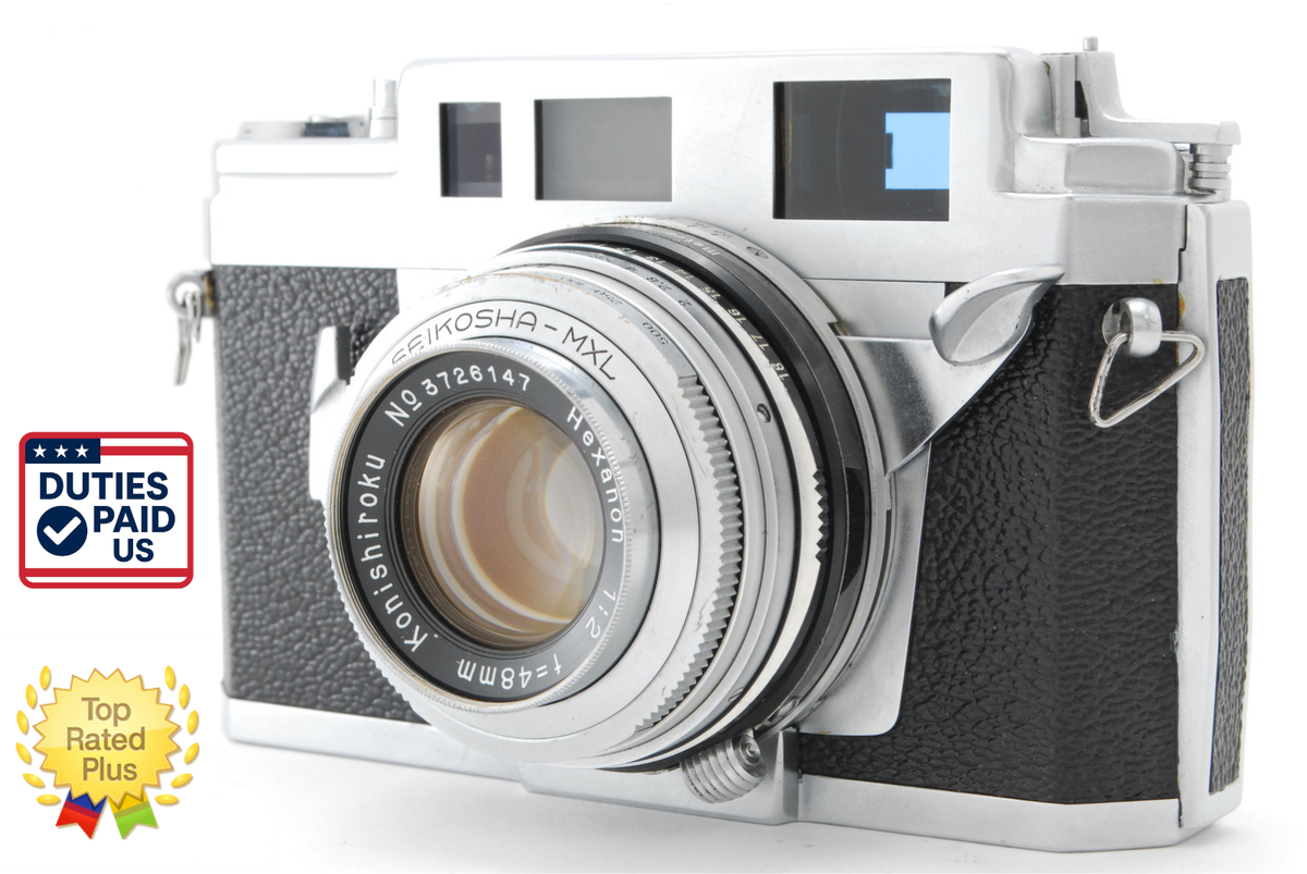 MINT] Konica IIIA III A Rangefinder 35mm Film Camera Hexanon 48mm