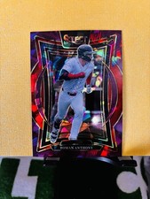 2025 Select Purple Ice Roman Anthony Prizm /175 # 75