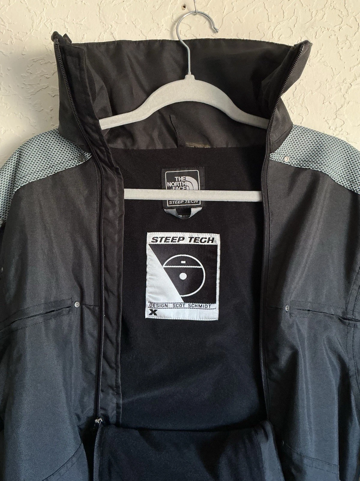 The North Face Steep Tech Ski Jacket Men's Medium Hooded Belted Scot Schmidt - product detail image 7