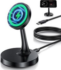 Magnetic Wireless Charger Stand 15W Fast Mag-Safe Charging for iPhone 17/15-12