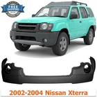 Front Bumper Cover Primed Plastic For 2002-2004 Nissan Xterra SE XE