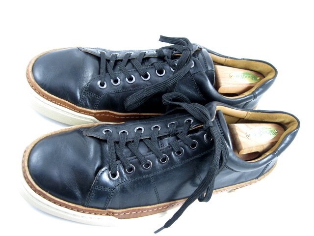 SAOLA Allen Edmonds "PORTER CITY" Sneakers Derby Casual Uomo 10 D Nero (540N)