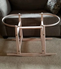 Moses Basket Rocking Stand fits Uppababy Vista Bugaboo Britax & Graco Bassinets