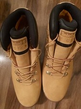 Image of BNWTB trendy Timberland World Hiker Mid hiker Wheat suede UK size 10.5
