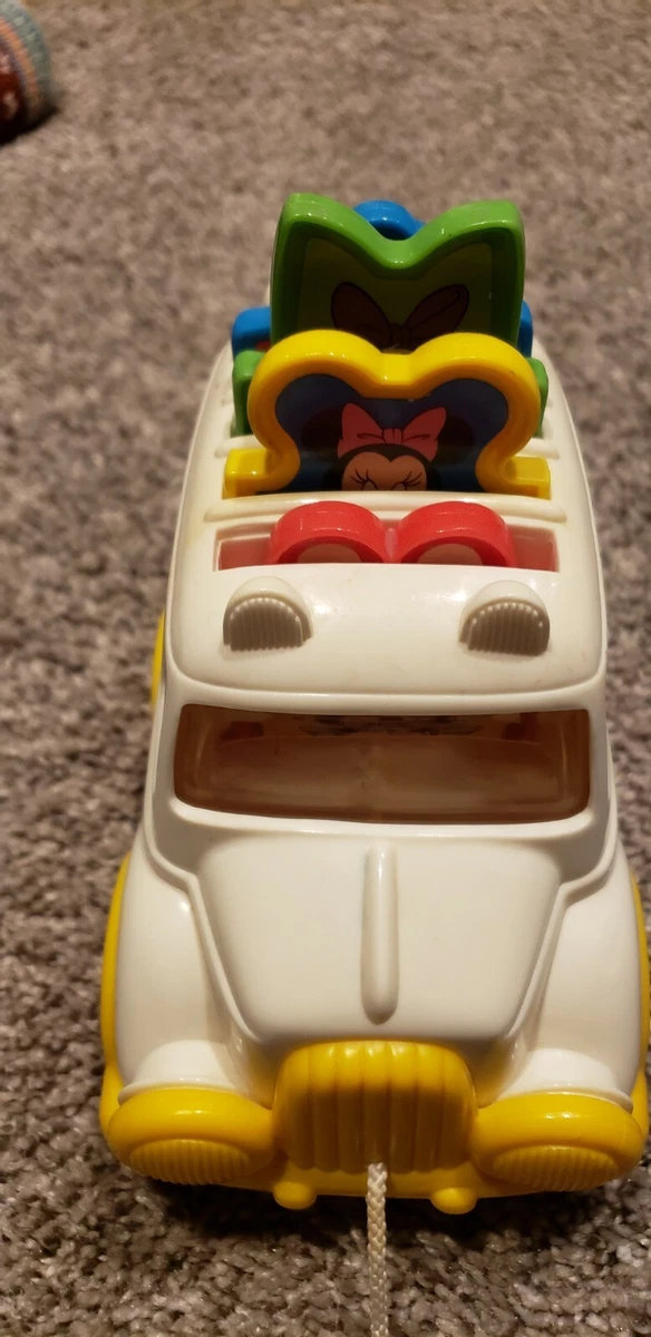 Disney Mickey Mouse and Friends Pull Along Pop Up Toddler Toy Van