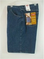 Men's Wrangler Relaxed Fit Denim Blue Jean Shorts Size 48 New 10" Inseam