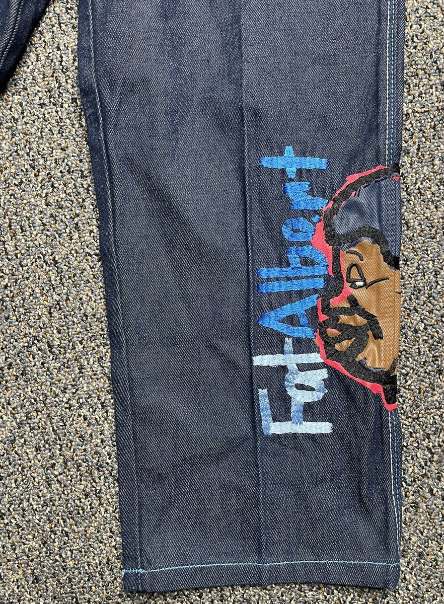 Vintage Platinum Fubu Fat Albert Jeans YOUTH | eBay