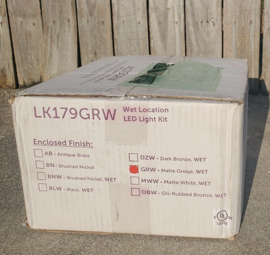 Fanimation Fans LK179GRW Accessory - 18W 1 LED Dimmable Light Kit-3 Inches Tall - Image 2 of 4