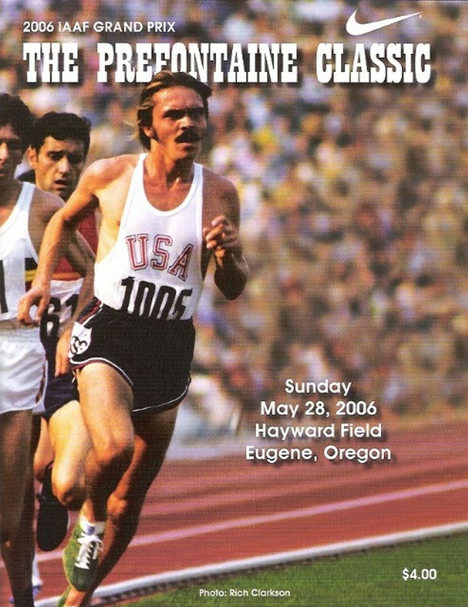 STEVE PREFONTAINE 2006 PRE CLASSIC MINT TRACK PROGRAM EL GUERROUJ
