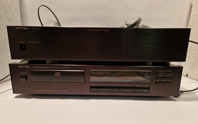 C19-AC ROTEL STEREO COMPACT DISC PLAYER RCD 955AX AMPLIFIER RB-960BX VERSTÄRKER