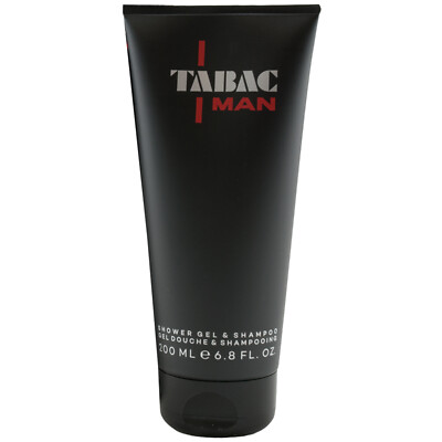 Tabac MAN Duschgel 1 x 200ml Shower Gel & Shampoo for man Mäurer & Wirtz