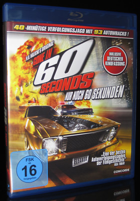 BLU-RAY GONE IN 60 SECONDS 1 - NUR NOCH 60 SEKUNDEN 1974 - BLECHPIRATEN * NEU *
