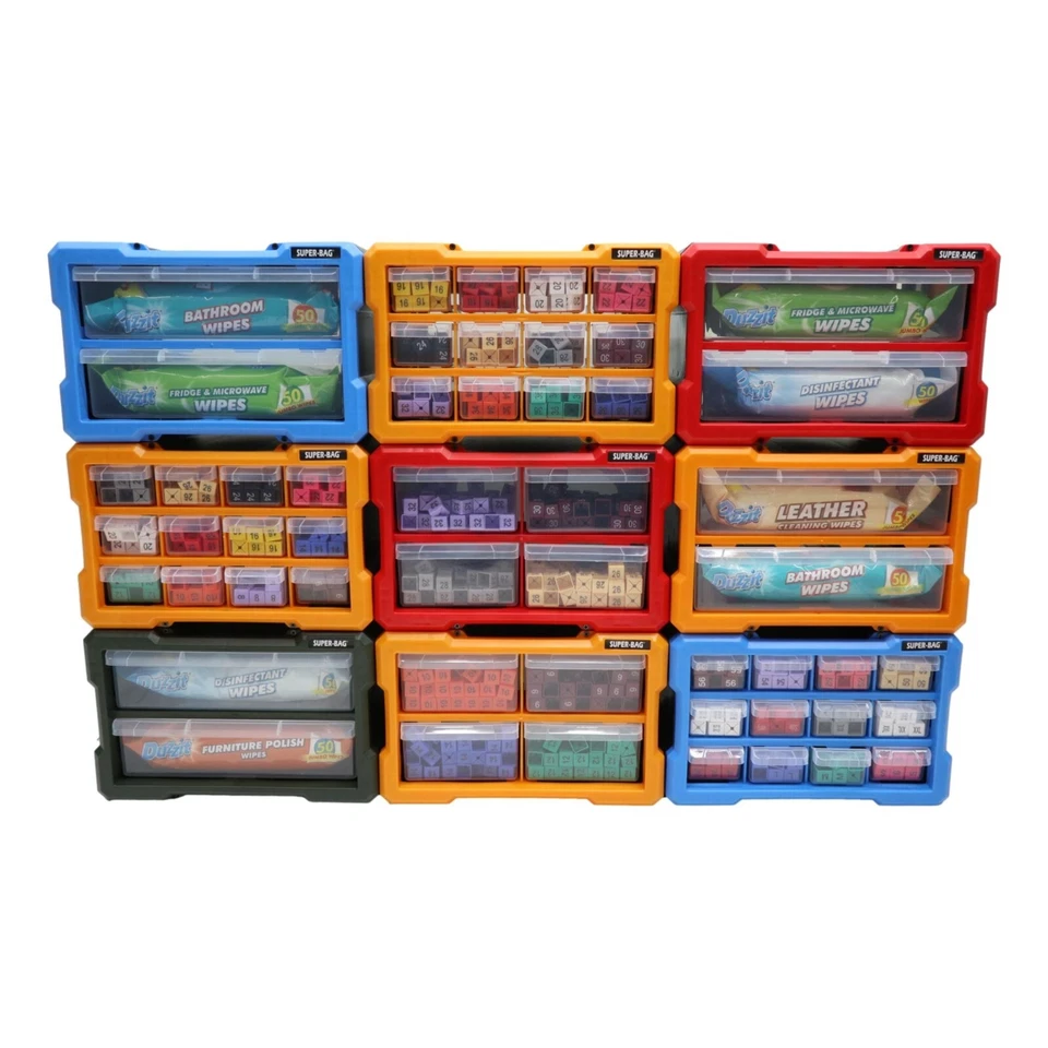NEW Connectable Parts Storage Drawer Unit Organisers Ideal Work Home Crafts Lego