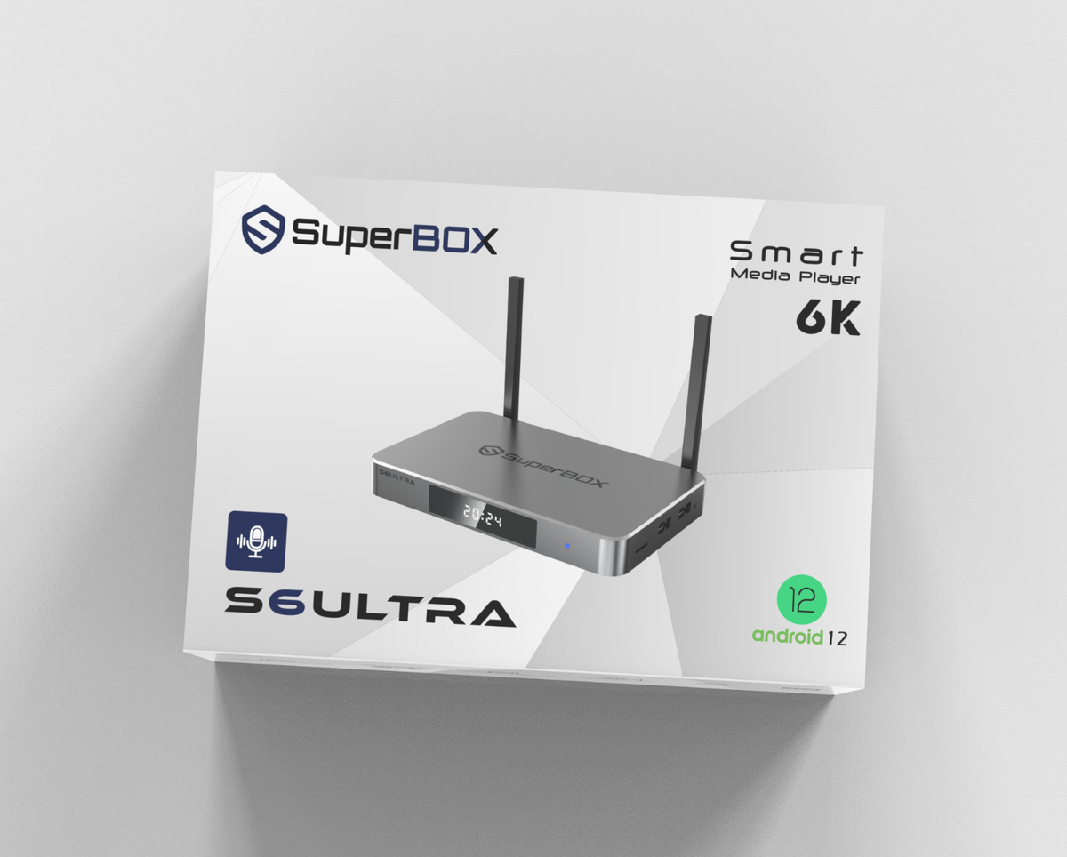 SUPERBOX S6 ULTRA TV BOX Media Player 4GB+128GB Wi-Fi - Main Image