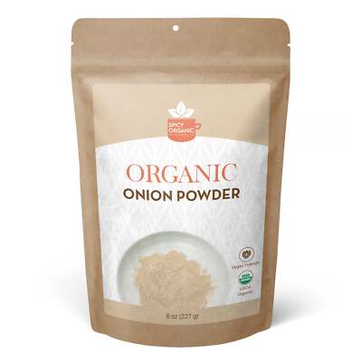 Organic Onion Powder-USDA Certied-Onion Powder Seasoning for Culinary Delight