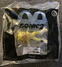 McDONALDS Happy Meal 2022 SONIC THE HEDGEHOG 2 8 Rare SUPER SONIC New, Sealed