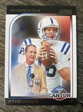 PEYTON MANNING 2024 Score Football MEN OF CANTON #13