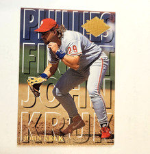 1994 ULTRA PHILLIES FINEST, BASEBALL, JOHN KRUK, #7, INSERT, FREE SHIP