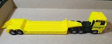 Matchbox DAF XF 105 XF105 Truck Lowboy Trailer Super Convoys Rare Yellow C222