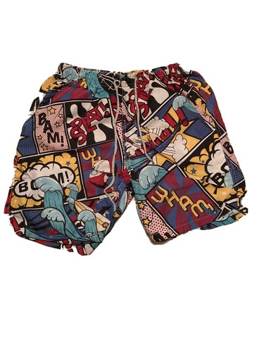 Youth board shorts swim trunks shorts size 26 waist Vintage cartoon Theme - Picture 2 of 2